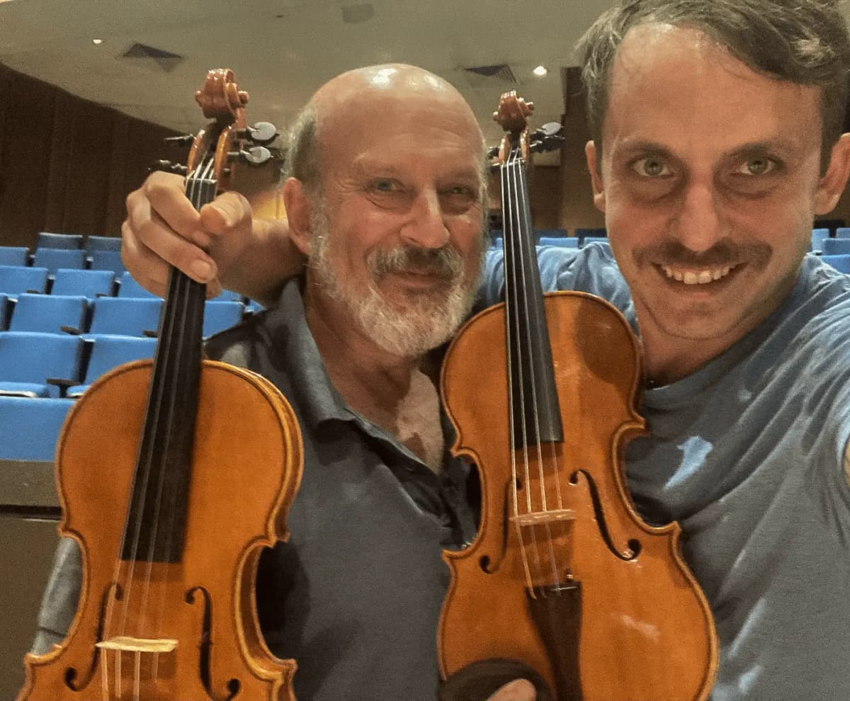 Violins crafted by Jacob Elias